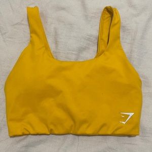 Gymshark dreamy sports bra - yellow size small